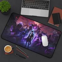 anime mousepad,Solo Leveling Anime Inspired Desk Mat Gift for him Gift for her Sung Jinwoo Solo Leveling Merch LargeGaming Mo...