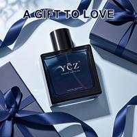 YCZ Midnight Marine Perfume EDP 50ml Sweet Elegant Fragrance for Men's Cologne Gift with Jasmine Lemon & Patchouli Notes