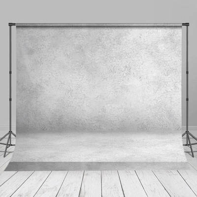 Grey Retro Worn Abstract Textured Photography Backdrop - Aperturee