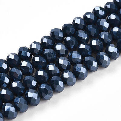 Electroplate Glass Beads Strands
