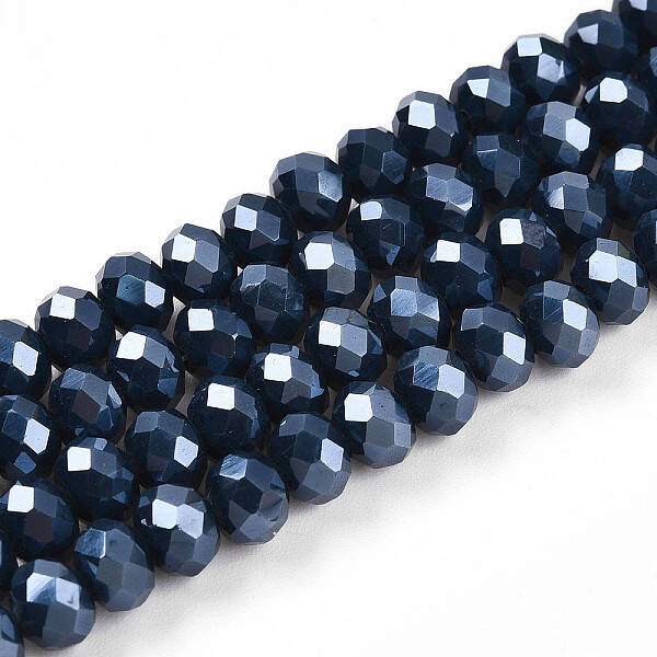 Electroplate Glass Beads Strands