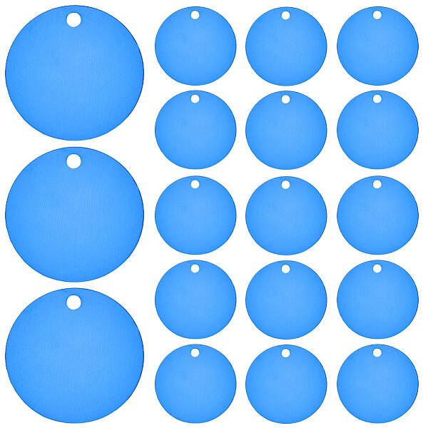 25Pcs Aluminum Pendants