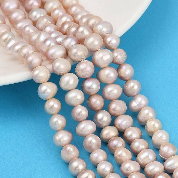 Natural Cultured Freshwater Pearl Beads Strands