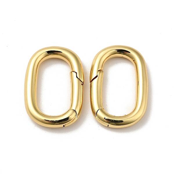 Brass Spring Gate Rings