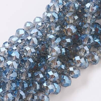 Electroplate Glass Beads Strands