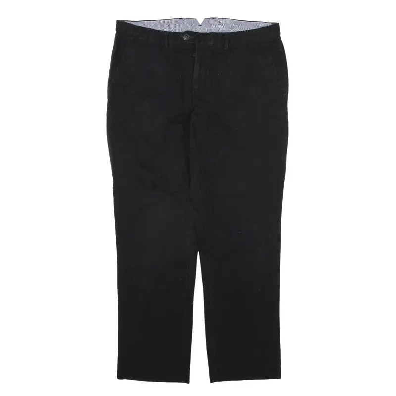 TOMMY HILFIGER Trousers Black Slim Straight Womens W34 L30
