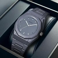 Men's business fashion round quartz wristwatch, modern minimalist design, trend and versatile, with a gift box for men's gift...
