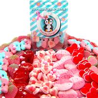 Pixie The Penguins Candy Shop Presents (The Pink Ribbon Edition)Pixie Mixies- 1 Pound-Swedish Candy with Strawberry Pomegrana...