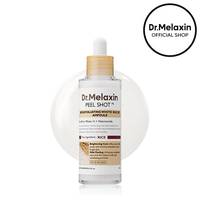 [Dr.Melaxin Official] Peel Shot Glow White Rice Peeling Ampoule, Soft Exfoliating Face and Body Dead Skin Cells Remover for A...