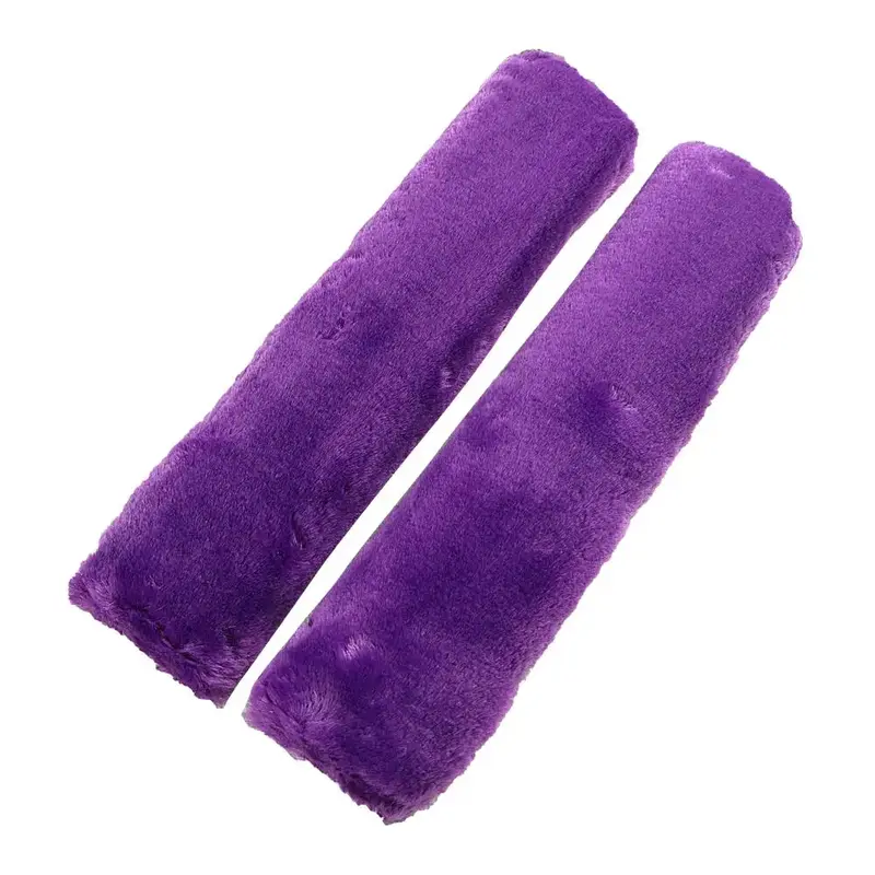 Solid Color Car Seat Belt Cover, Soft Plush Car Seat Belt Shoulder Pad, Car Interior Accessories for Women & Men