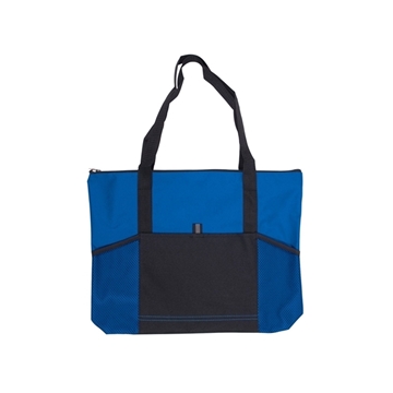 50 Custom Jumbo Trade Show Tote Bag - Multi-Pocket & Reinforced
