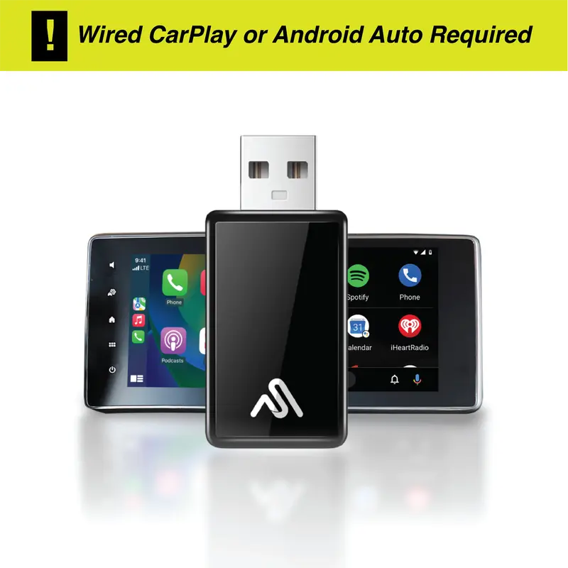 2026 Wireless CarPlay & Android Auto Adapter 8PRO by AutoSky – Convert CP or AA Wired to Wireless, Plug & Play, Fast & Stab...
