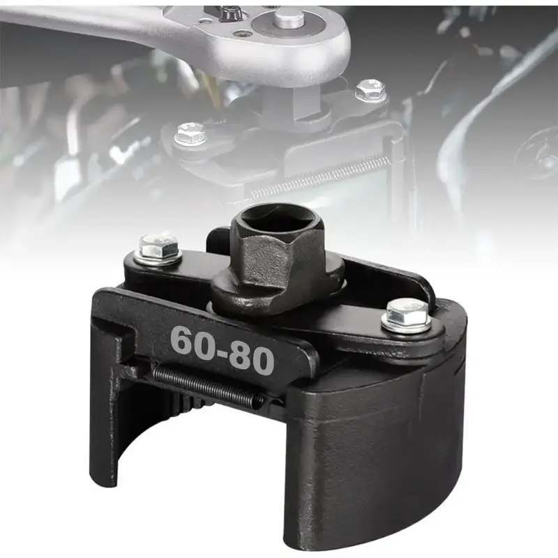 Adjustable Oil Filter Wrench New Update Oil Filter Removal Tool,Universal Oil Filter Removal Tool Fit for Small Medium-Sized ...