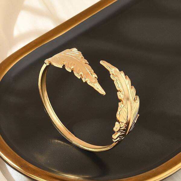 304 Stainless Steel Cuff Bangles for Women