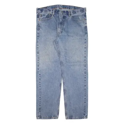 LEVI'S 505 Jeans Mens Blue Regular Straight W38 L32