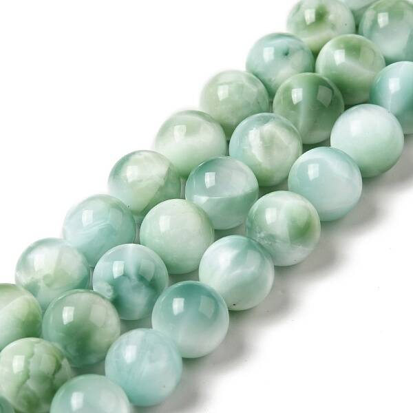 Natural Glass Beads Strands