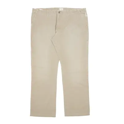 CALVIN KLEIN Trousers Beige Regular Straight Mens W38 L32