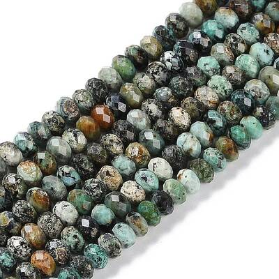Natural African Turquoise(Jasper) Beads Strands