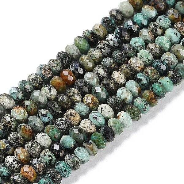 Natural African Turquoise(Jasper) Beads Strands