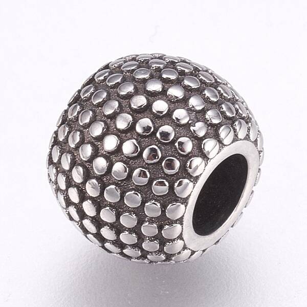 304 Stainless Steel European Beads
