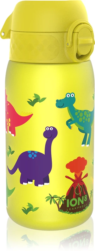Ion8 Leak Proof Dinosaur Kids Water Bottle 350ml