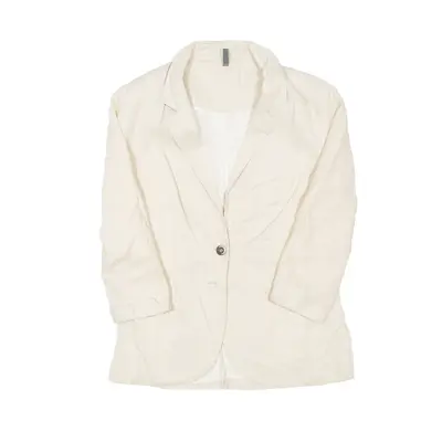 NAF NAF Blazer Jacket Cream Womens S