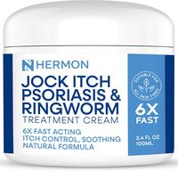 Jock Itch Antifungal Cream, Psoriasis Cream, Ringworm Treatment for Humans, Ringworm Cream for Humans, Foot & Body Balm-100g ...
