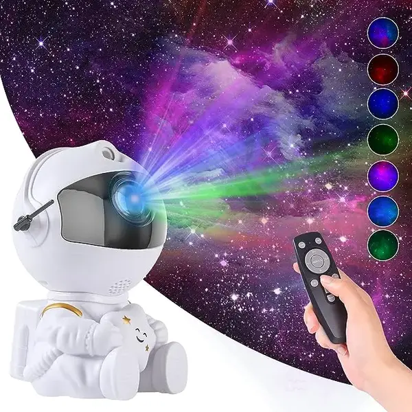 Astronaut Startlight Projector - Galaxy Projector Night Light - Nebula Projection Lamp With Remote