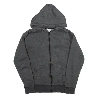 H&M Boys Grey Hoodie Full Zip S