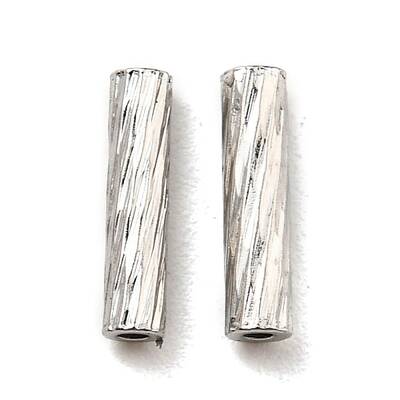 Non-Tarnish 304 Stainless Steel Tube Beads