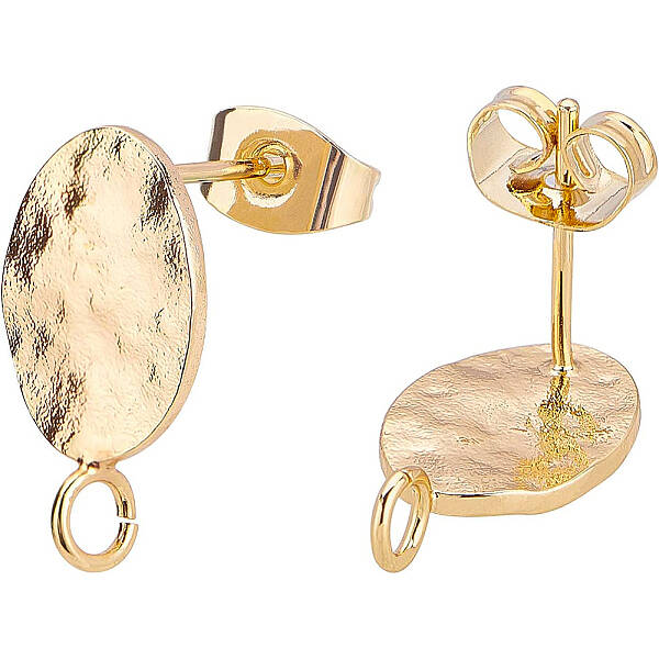 Brass Stud Earring Findings