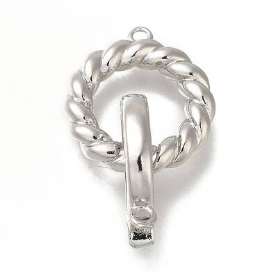 Brass Fold Over Clasps
