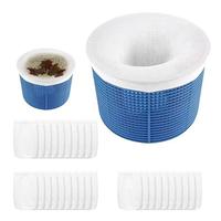 【Local Shipping】20/50 Pack Pool Skimmer Socks - High-Efficiency Filter Bags for Baskets & Skimmers | Removes Debris, Leav...
