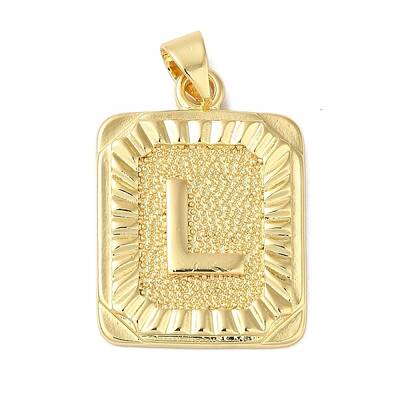 Rack Plating Brass Pendants