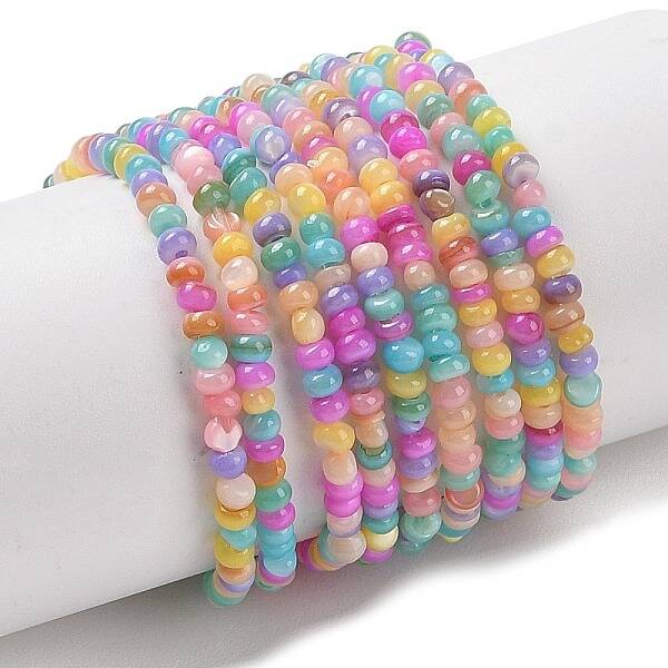 Natural Freshwater Shell Beads Strands