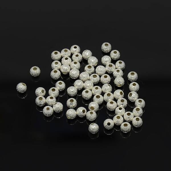 Brass Textured Beads