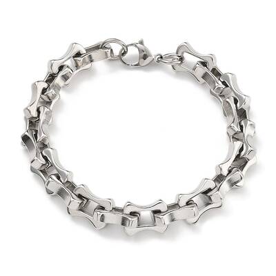 304 Stainless Steel Link Chain Bracelets