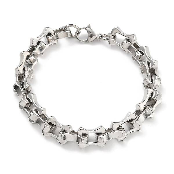 304 Stainless Steel Link Chain Bracelets