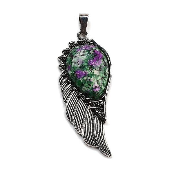 Natural Ruby in Zoisite Big Pendants