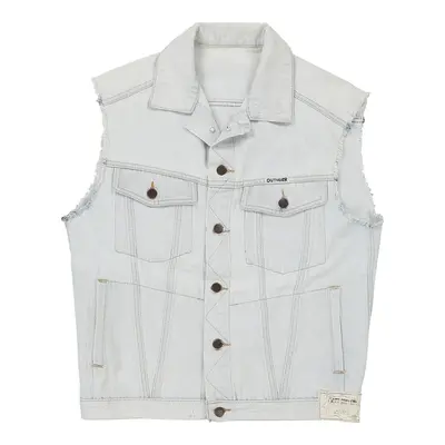 Outsider Denim Gilet - Medium Light Wash Cotton