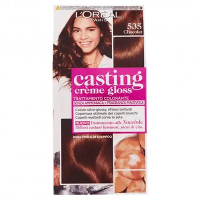 L'Oreal Paris Hair Dye Casting Creme Gloss Ammonia-Free N535 Chocolat