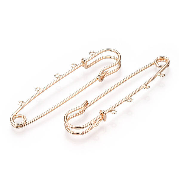 Brass Brooch Findings
