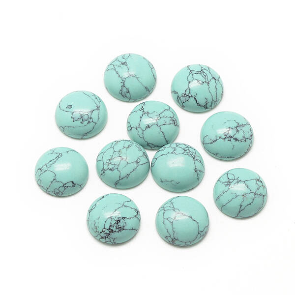 Synthetic Turquoise Cabochons