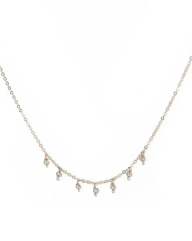 Cuy Necklace | Gemstone: Tanzanite Lilac | Metal Color: Gold
