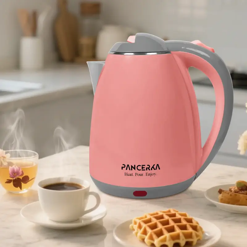 PANCERKA Electric Kettle 1.8L 1000W, BPA-Free Auto Shut-Off Tea Kettle & Electric Tea Pot, Fast Heating Anti-Scald Design for...