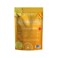 Just Ingredients Electrolyte Powder – Citrus Refresh Sample Pack – 5 Single Sticks – Lemon Lime, Mango Lemonade, Raspbe...