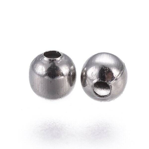 Tarnish Resistant 304 Stainless Steel Spacer Beads