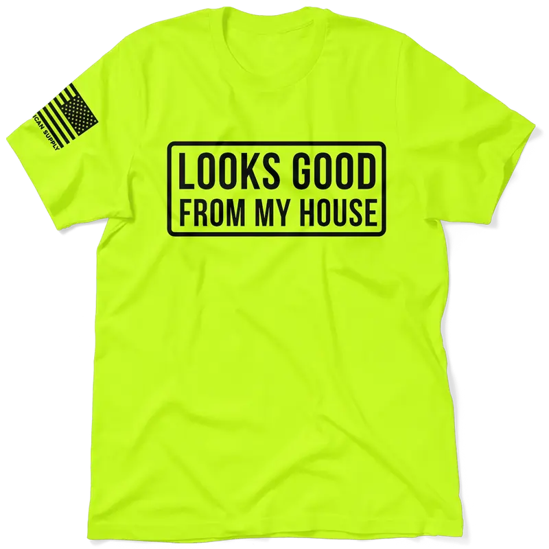 Looks Good - Safety Yellow T-Shirt