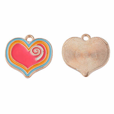 Alloy Enamel Pendants
