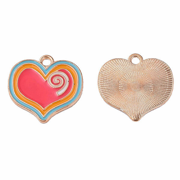 Alloy Enamel Pendants